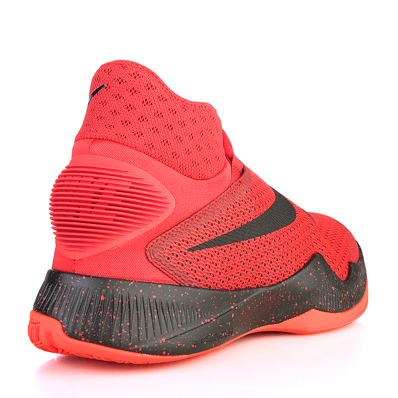 мужские красные баскетбольные кроссовки Nike Zoom Hyperrev 2016 820224-660 - цена, описание, фото 2